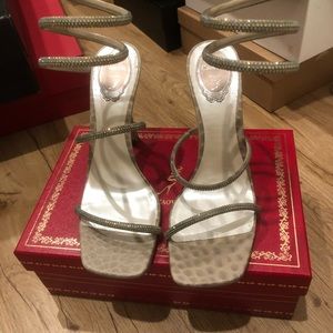Rene caovilla sandals sparkle ✨ so beautiful 😍